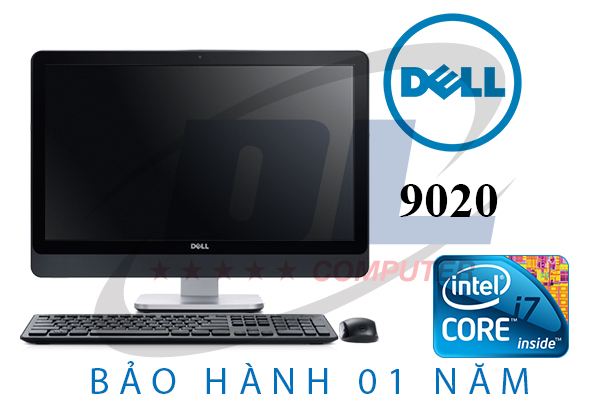 Dell 9020 All in One/ Core i5 4570s, Dram3 8Gb, SSD 512G mới, Màn hình LED 23 IPS Full HD