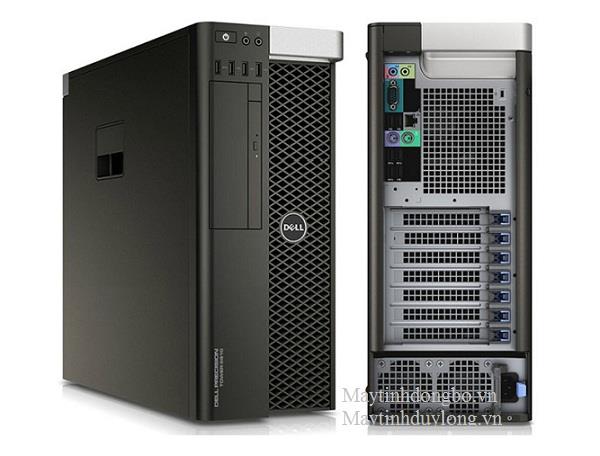 Dell Workstation T5610/ 2 CPU Xeon E5-2689, VGA 1050Ti 4GR5, Dram3 32G, SSD 240G+HDD 500G