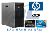 Hp WorkStation z820/ Xeon E5-2697v2, VGA M4000 8GR5, Dram 32G, SSD 240G + HDD 2T đồ họa 3D